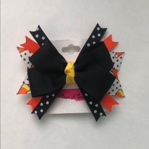 Boutique halloween hair bow